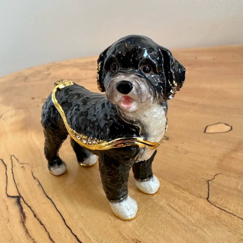 Portuguese Water Dog Keepsake Box by Kubla NEW